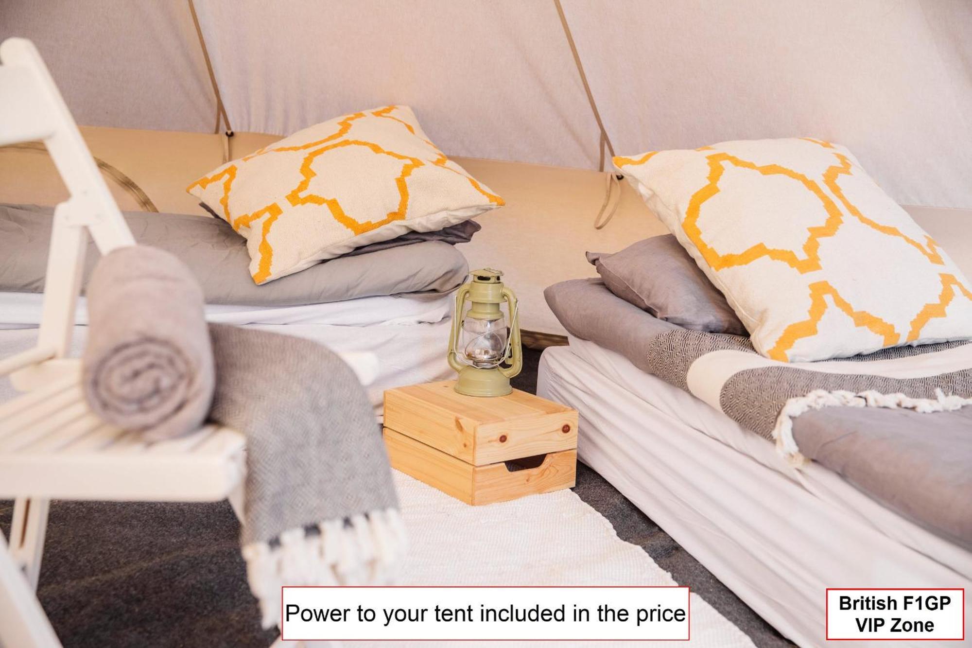 Glamping And Pre-pitched With Intentsgp Silverstone