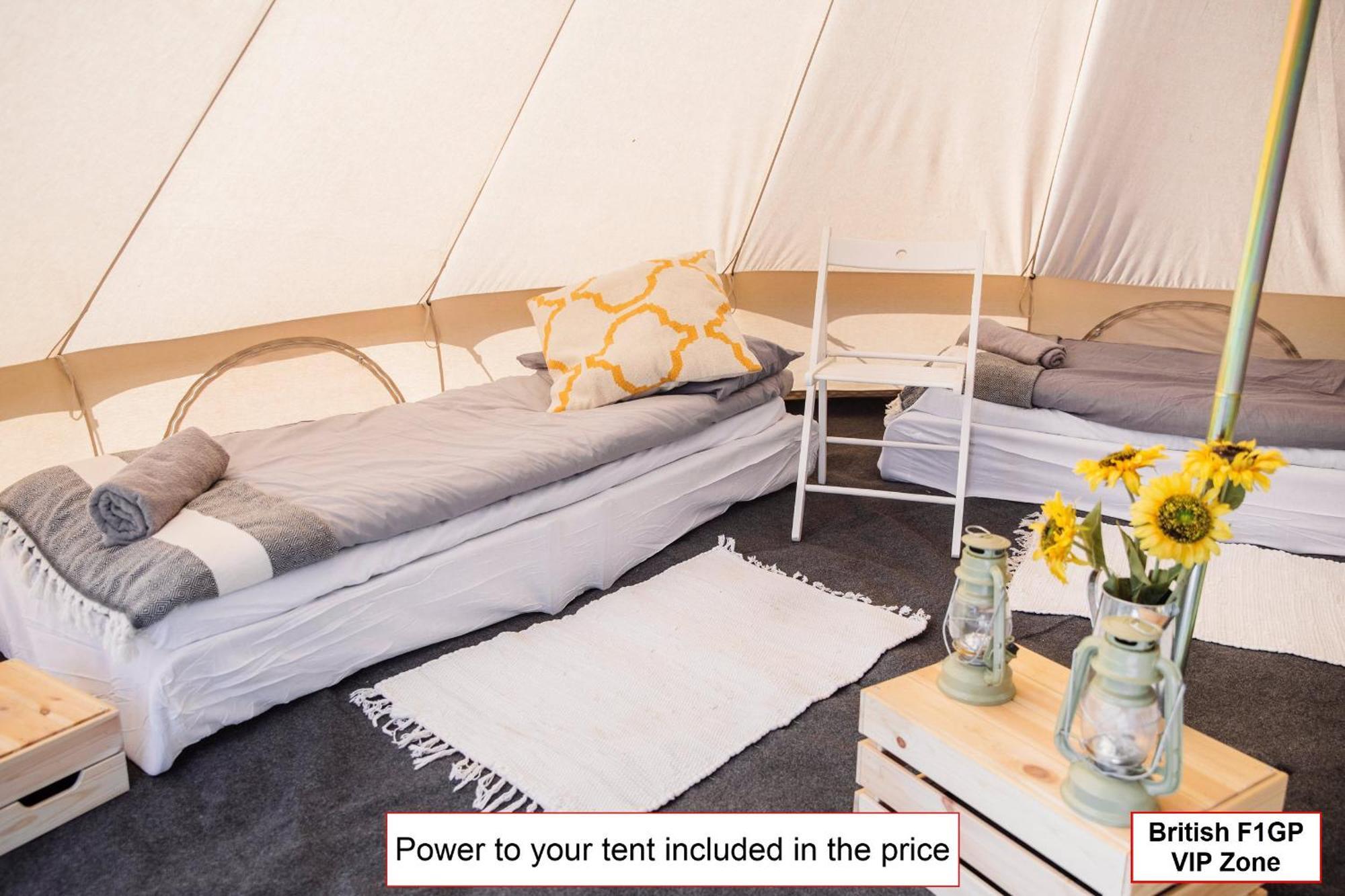 Glamping And Pre-pitched With Intentsgp * Silverstone