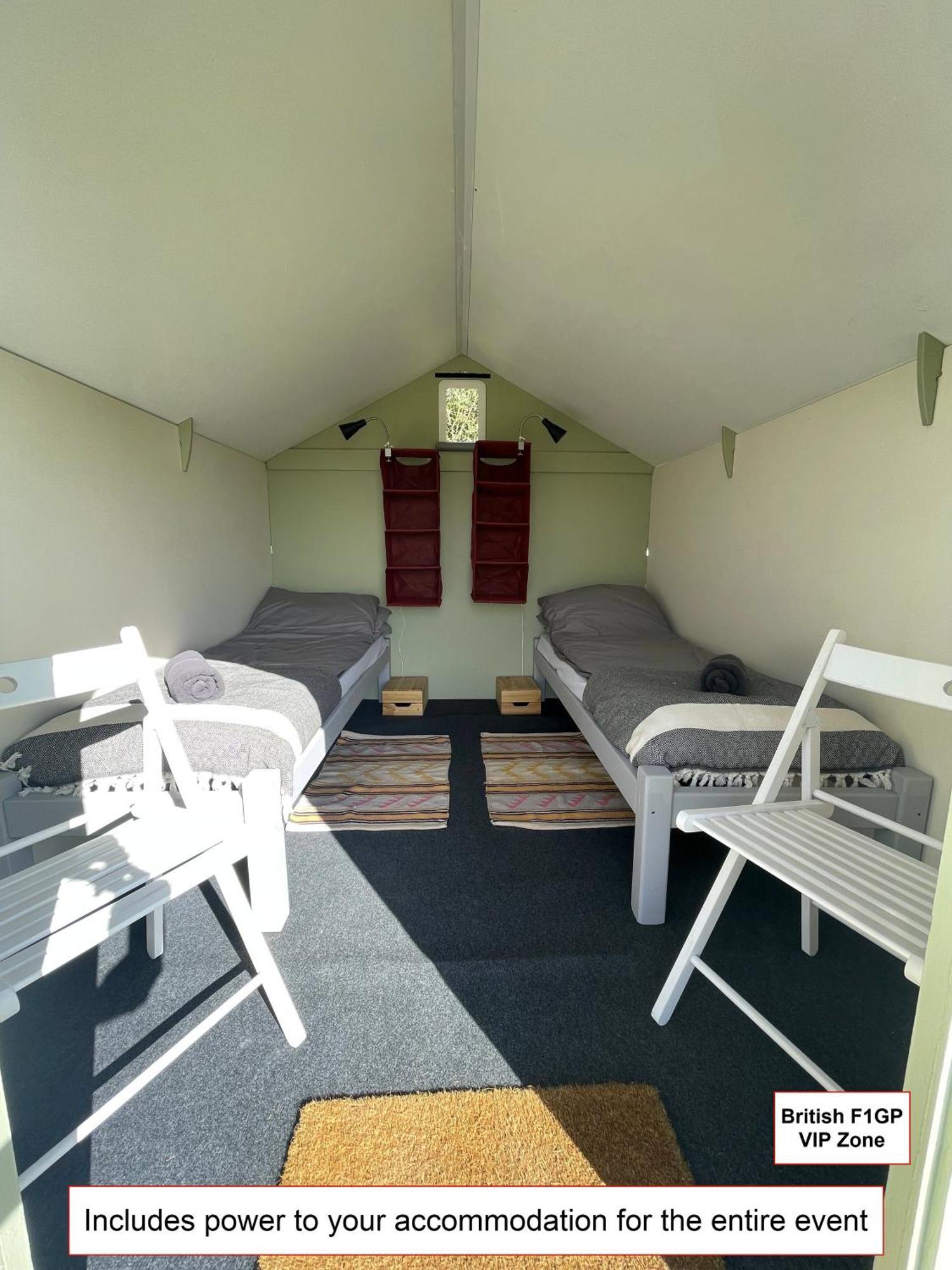 Campsite Glamping And Pre-pitched With Intentsgp Silverstone