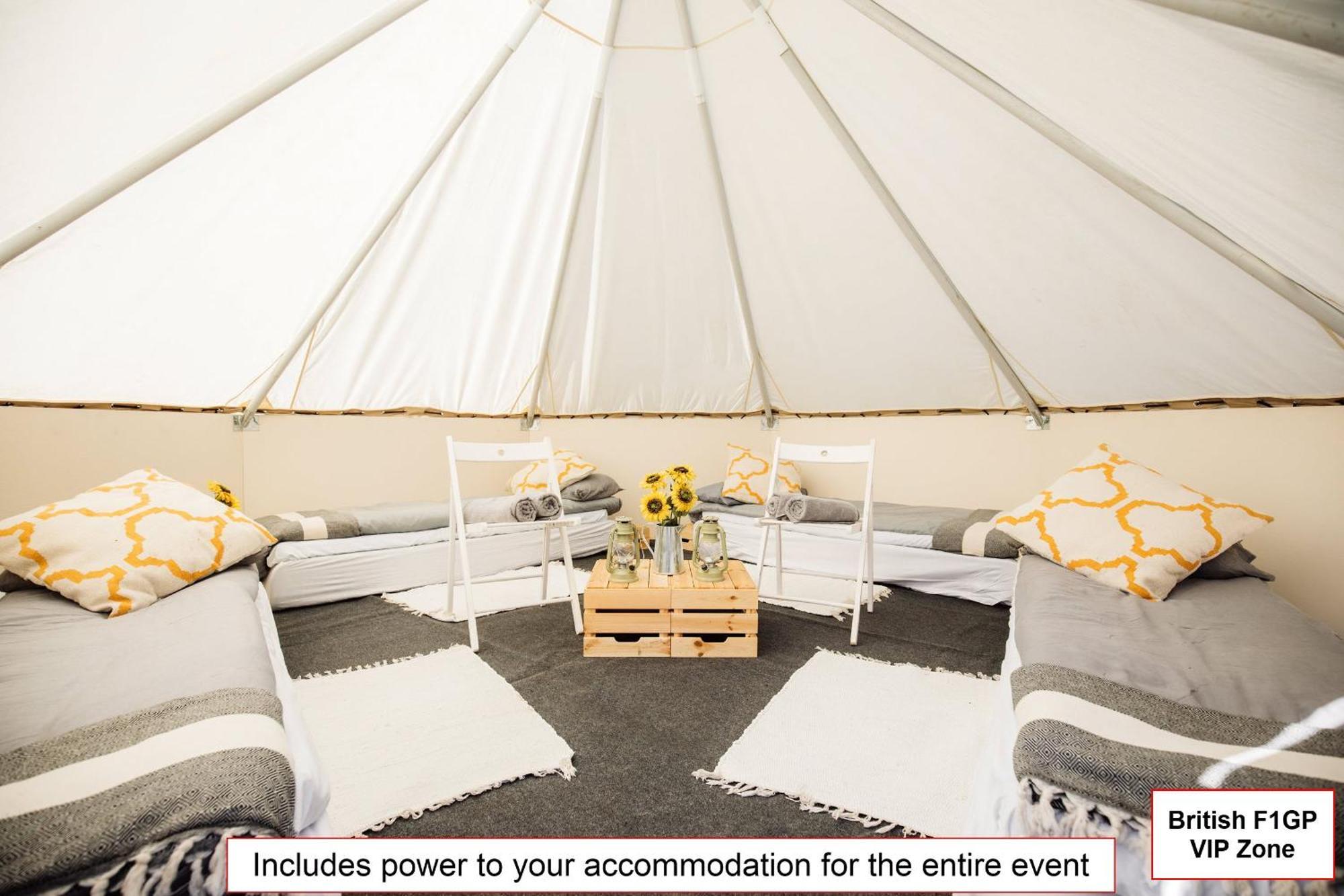 Glamping And Pre-pitched With Intentsgp Silverstone