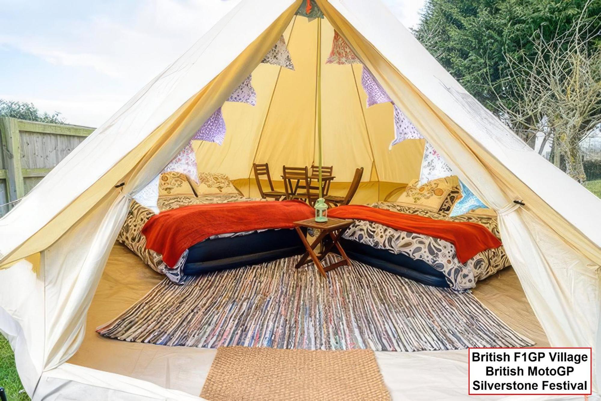 Campsite Glamping And Pre-pitched With Intentsgp Silverstone
