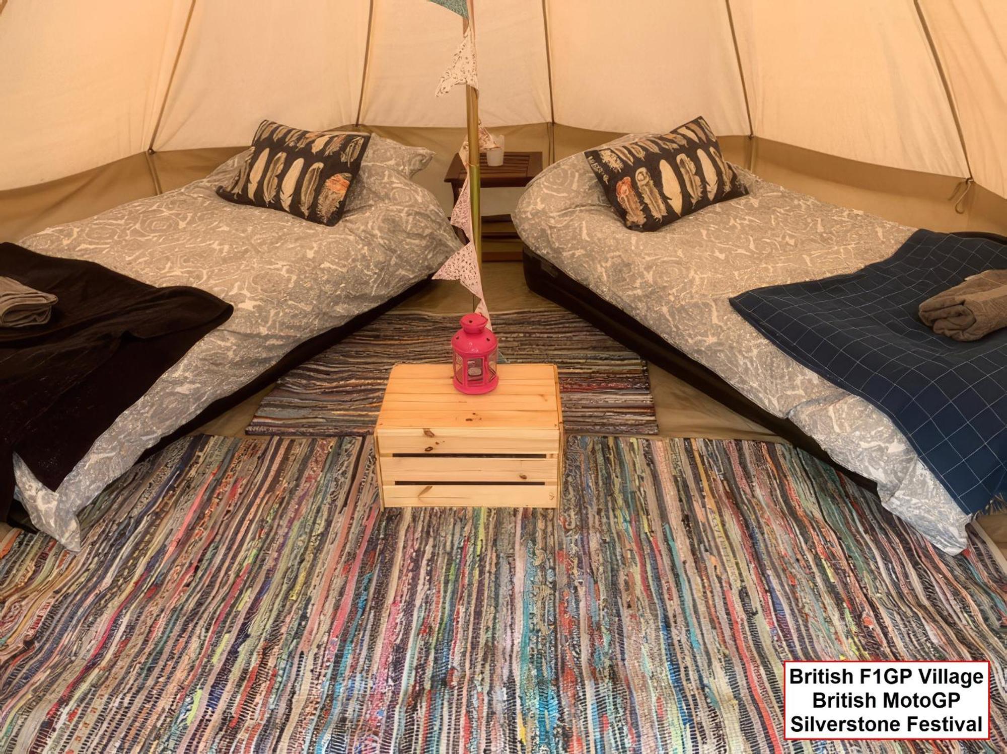 Glamping And Pre-pitched With Intentsgp Silverstone