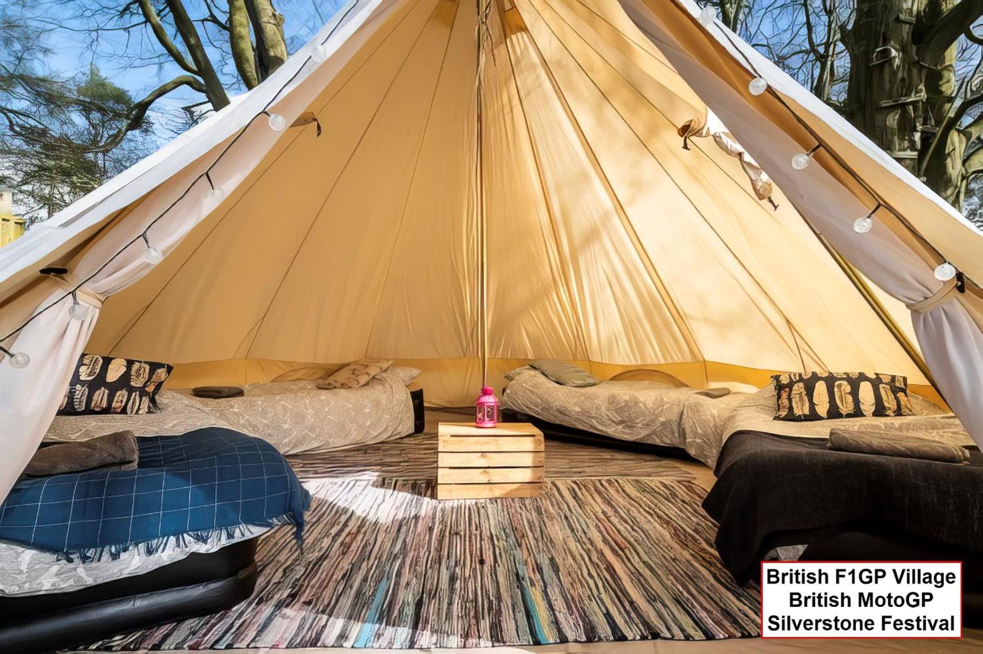 Glamping And Pre-pitched With Intentsgp * Silverstone