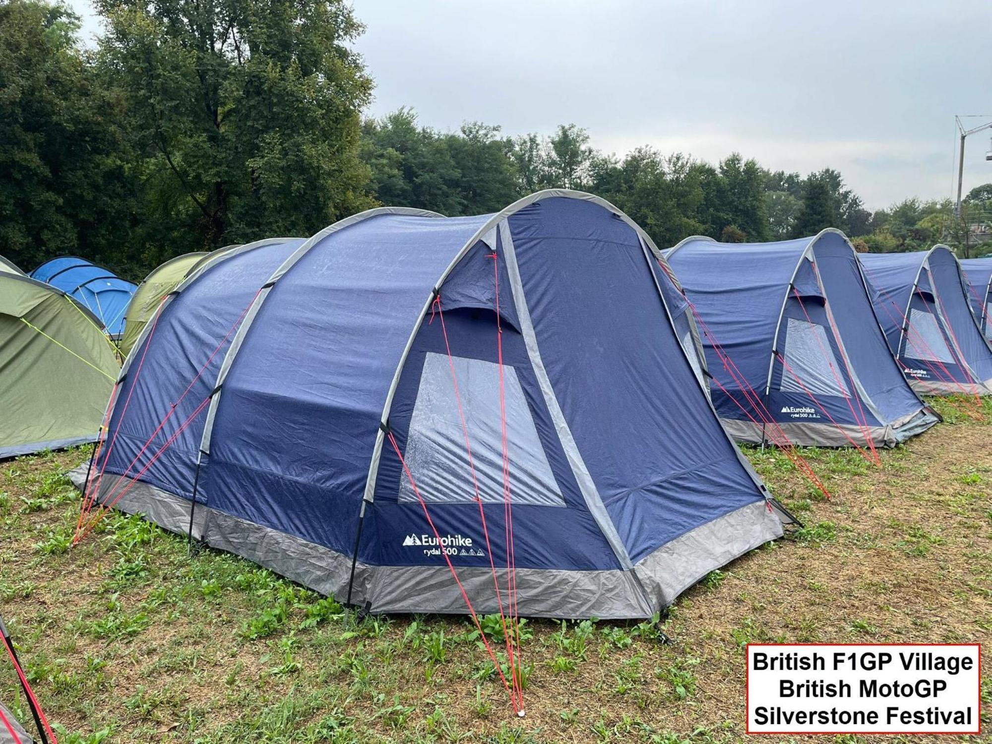 Glamping And Pre-pitched With Intentsgp * Silverstone