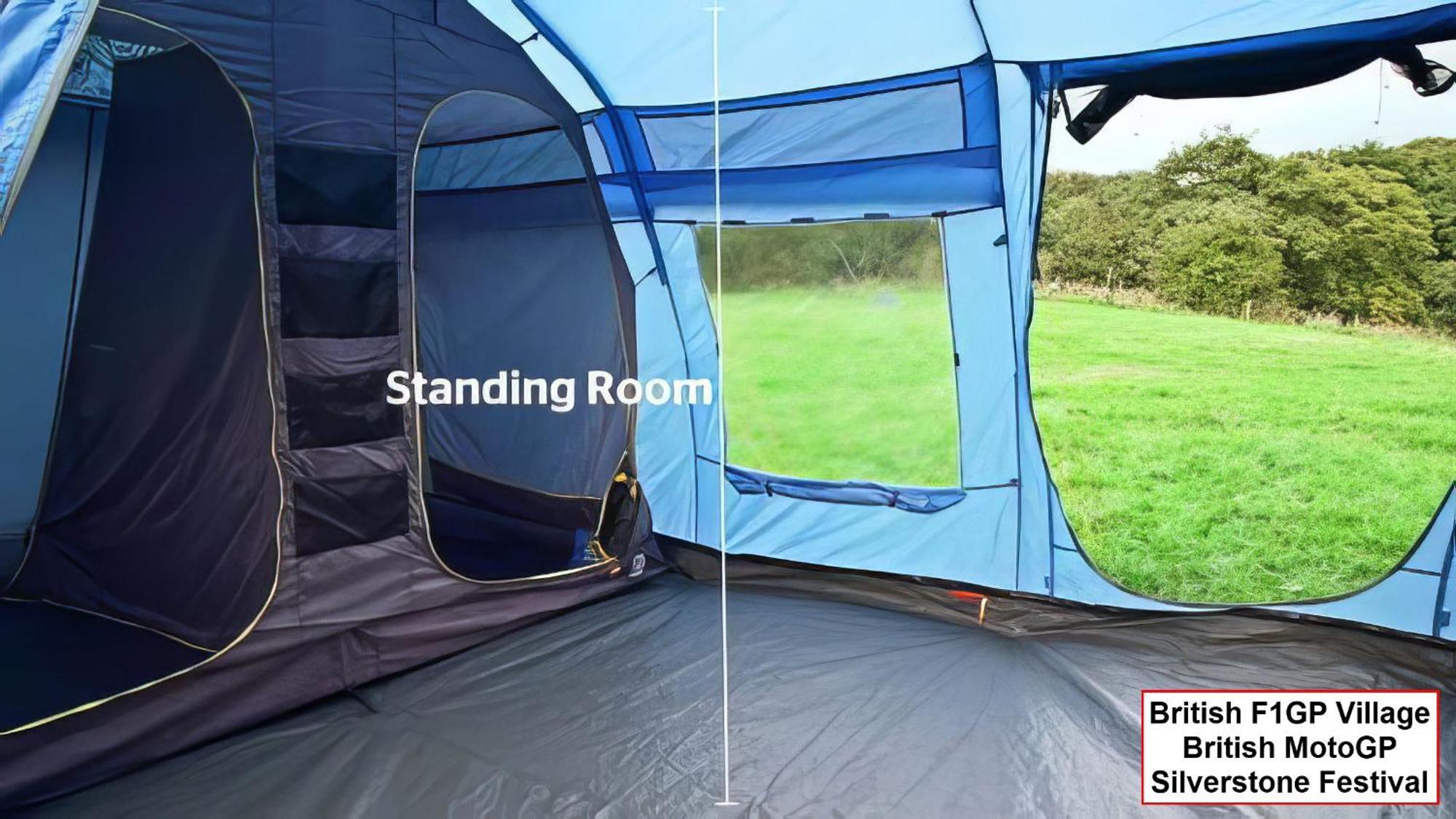 Glamping And Pre-pitched With Intentsgp Silverstone