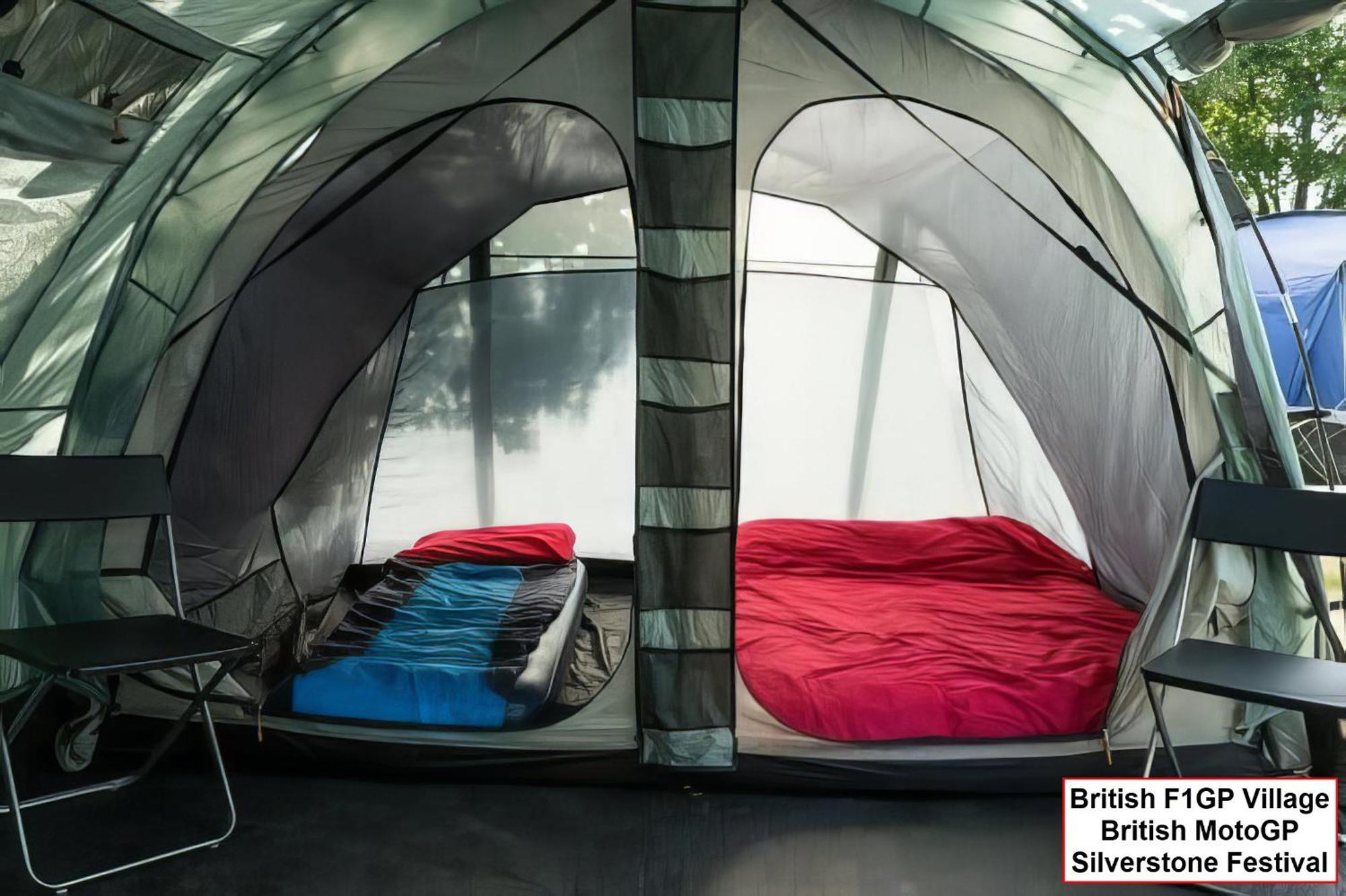 Glamping And Pre-pitched With Intentsgp * Silverstone