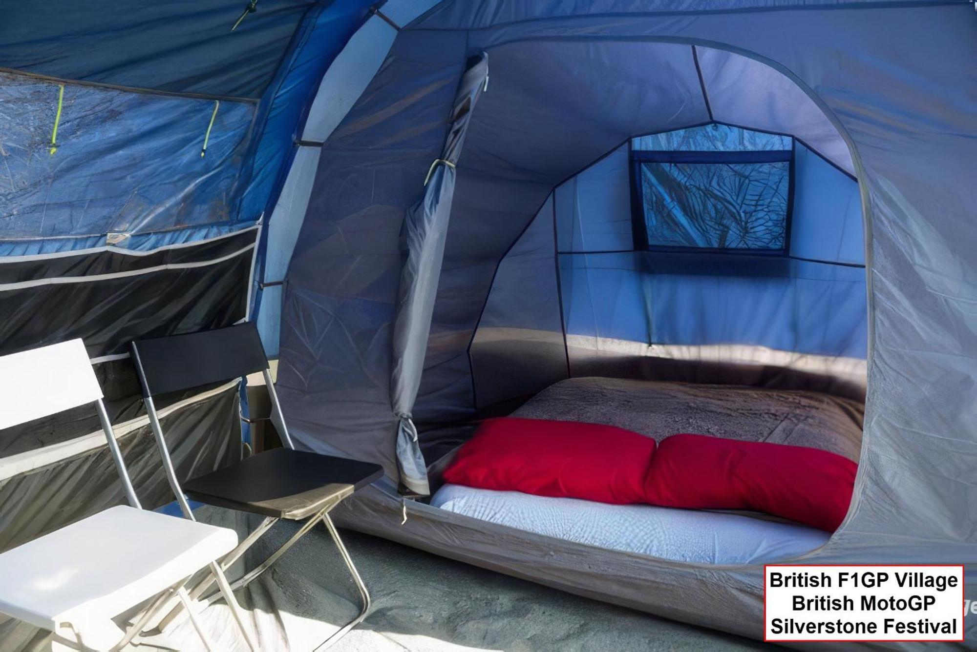 Campsite Glamping And Pre-pitched With Intentsgp Silverstone