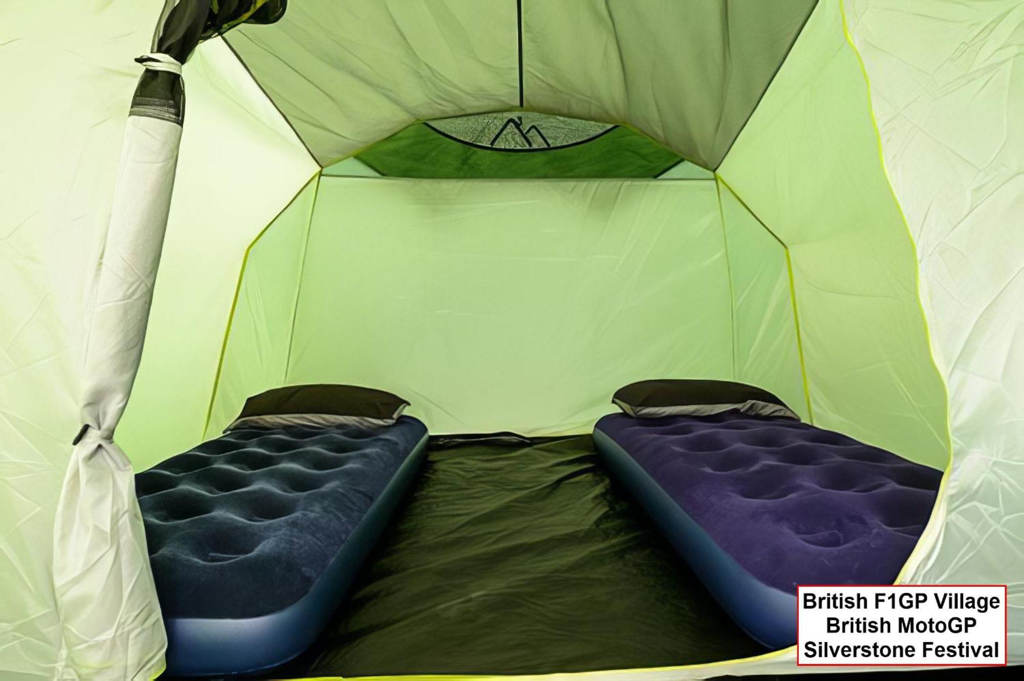 Glamping And Pre-pitched With Intentsgp * Silverstone