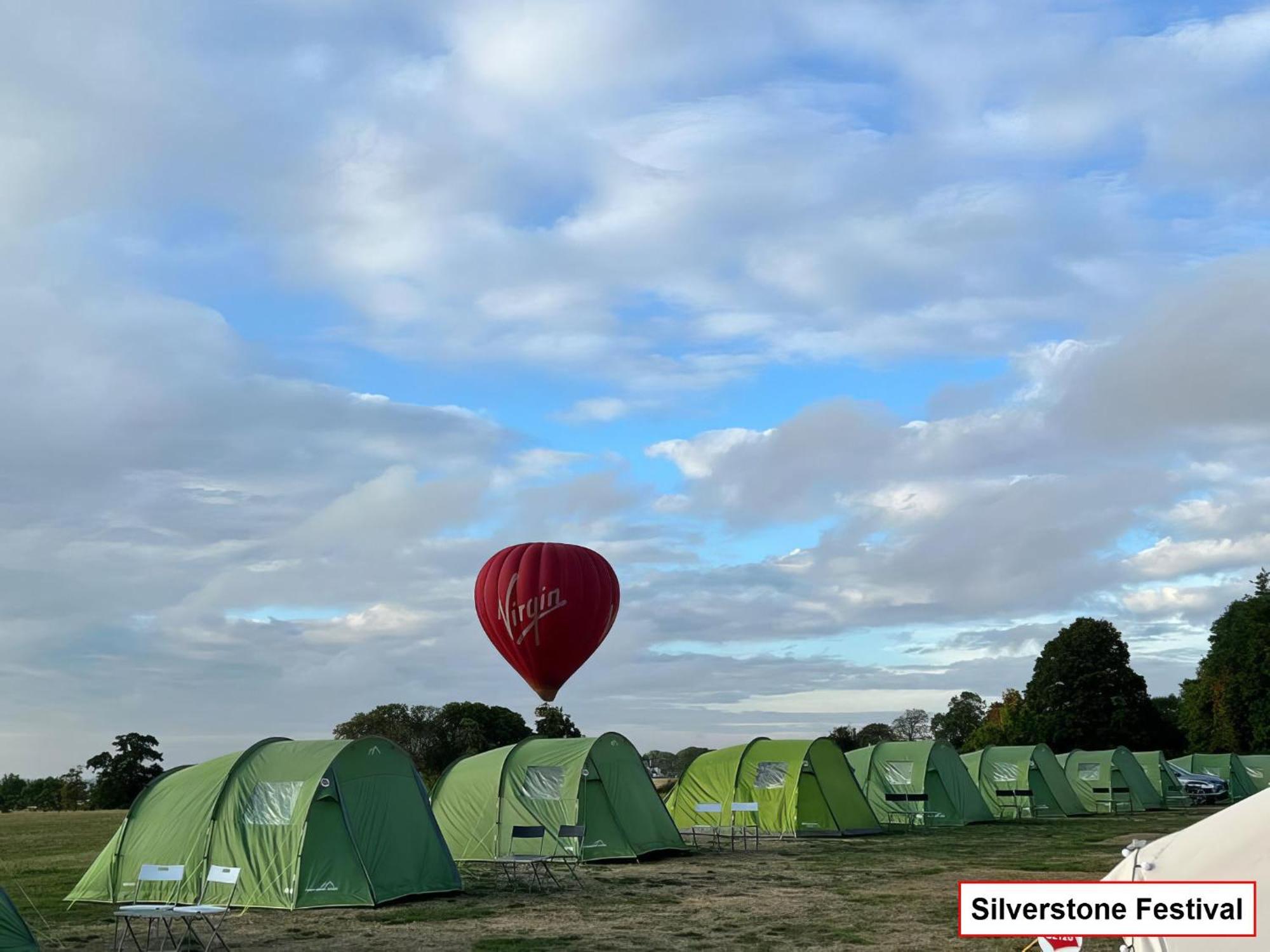 Campsite Glamping And Pre-pitched With Intentsgp Silverstone