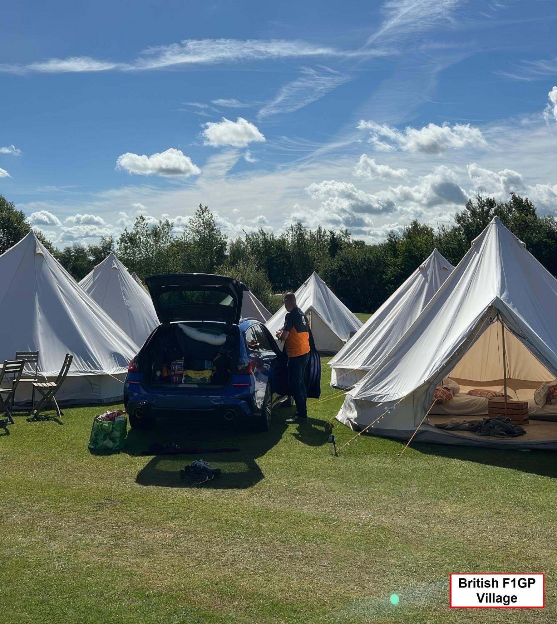 Glamping And Pre-pitched With Intentsgp * Silverstone