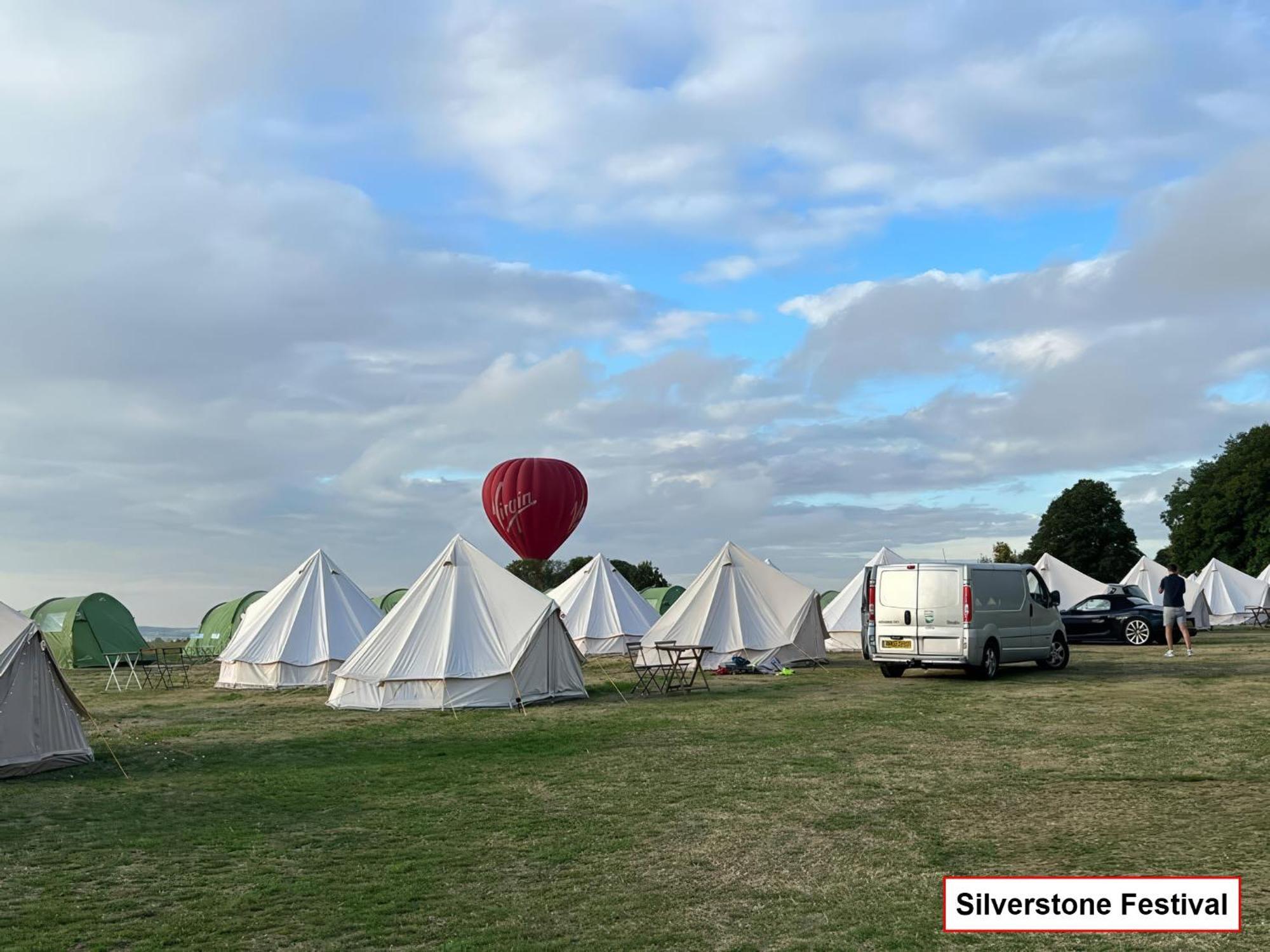 Glamping And Pre-pitched With Intentsgp Silverstone